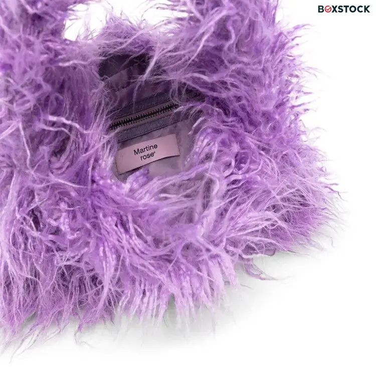 Martine Rose Charm Bag 'Lilac' Purple Spring/Summer 2024