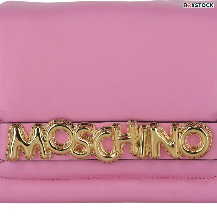 Moschino Balloon Lettering Crossbody Bag 'Fuchsia' Pink