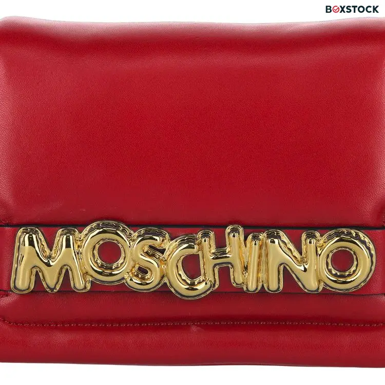 Moschino Balloon Lettering Crossbody Bag 'Red'