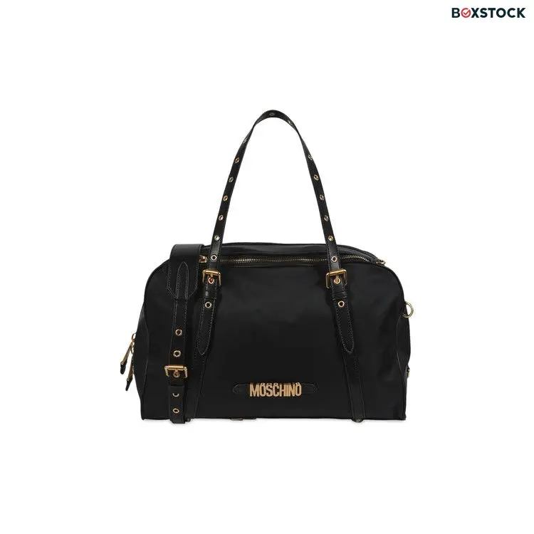 Moschino Nylon Logo Duffle Bag 'Fantasy Print/Black'