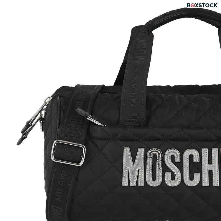 Moschino Quilted Logo Duffel Bag 'Fantasy Print/Black'