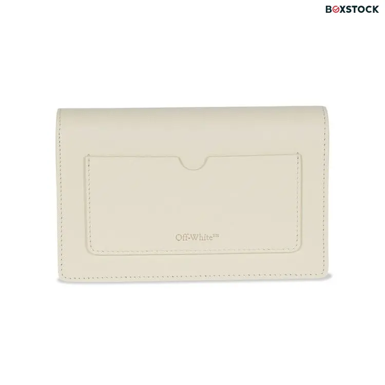 Off-White Jitney 0.5 Quote Shoulder Bag 'Beige/Black' Cream Fall/Winter 2023