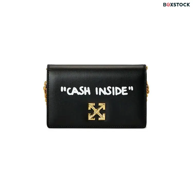 Off-White Jitney 0.5 Shoulder Quote 'Black/White' Spring/Summer 2023