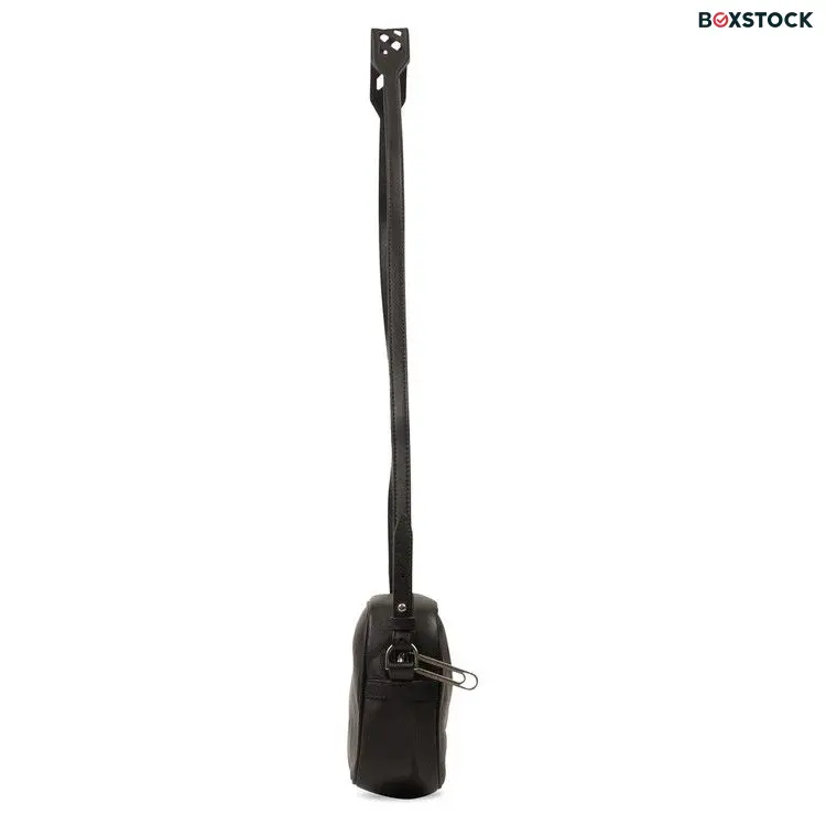 Off-White Leather Shoulder Bag 'Black' Spring/Summer 2021