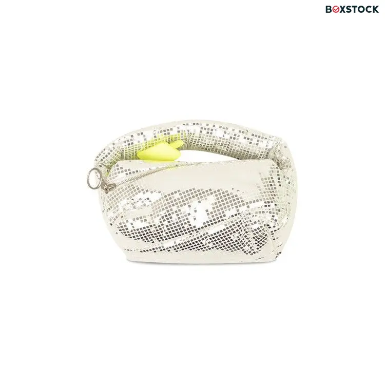 Off-White Pump Disco Pouch Bag 'Silver' Grey Fall/Winter 2021
