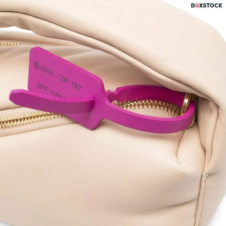 Off-White Pump Pouch 19 Bag 'Sand' Brown Fall/Winter 2022