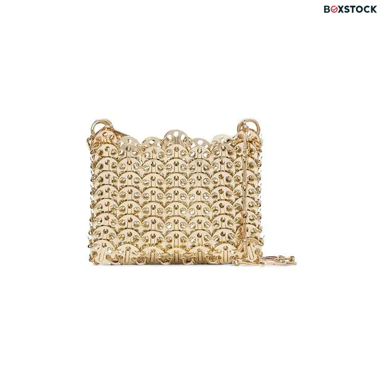 Paco Rabanne 1969 Nano Shoulder Bag 'Light Gold' Spring/Summer 2022