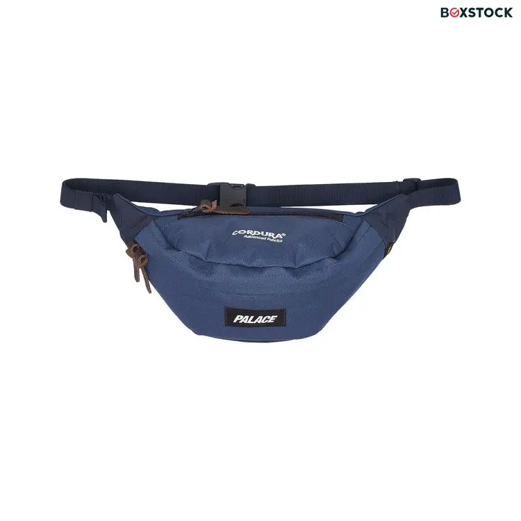 Palace Cordura Duck Canvas Cross Body Bag 'Blue/Navy' Fall/Winter 2024