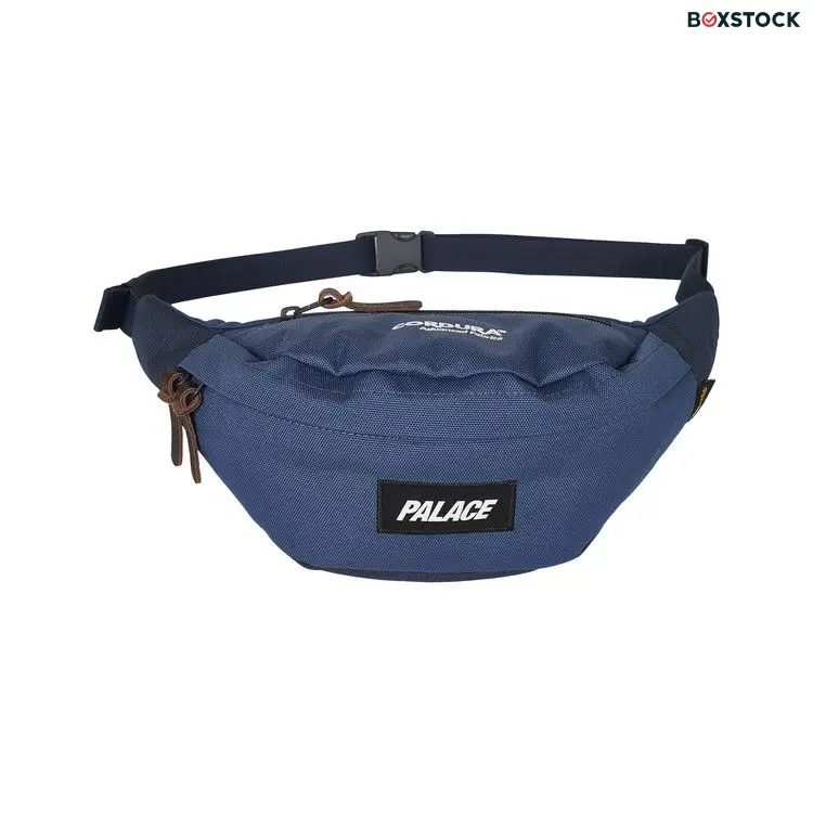 Palace Cordura Duck Canvas Cross Body Bag 'Blue/Navy' Fall/Winter 2024