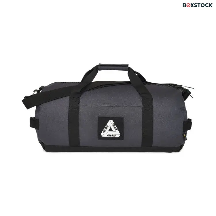 Palace Cordura Duck Canvas Holdall 'Carbon/Black' Grey Fall/Winter 2024