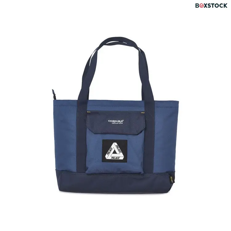 Palace Cordura Duck Canvas Shoulder Bag 'Blue/Navy' Fall/Winter 2024