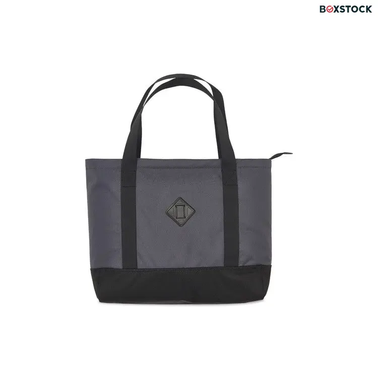 Palace Cordura Duck Canvas Shoulder Bag 'Carbon/Black' Grey Fall/Winter 2024