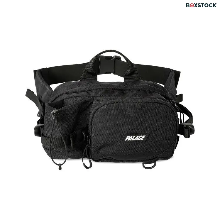 Palace Cordura RS Bottle Bun Bag Pack 'Black Graphite' Fall/Winter 2024