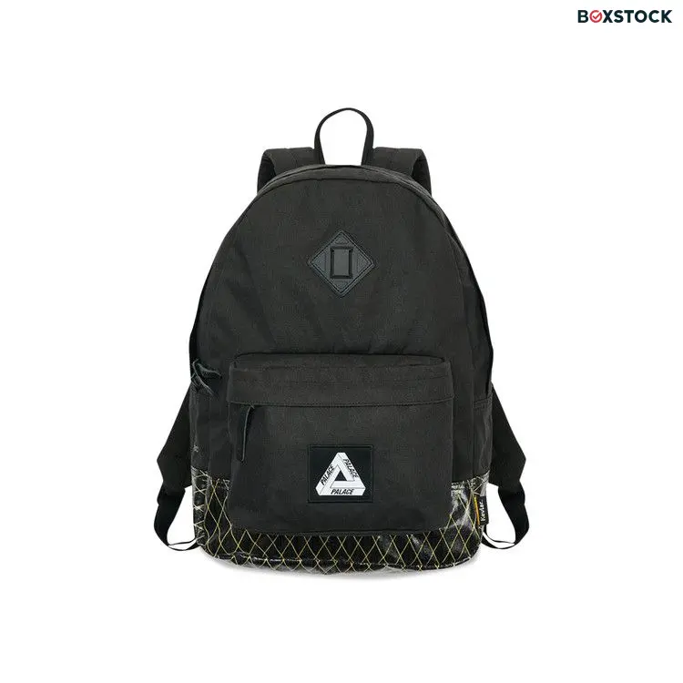 Palace X-Pac Cotton Canvas Backpack 'Black' Spring/Summer 2022