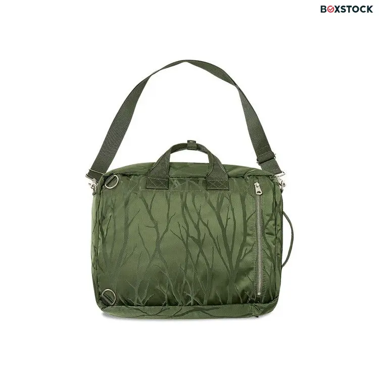 Palace x Porter-Yoshida & Co. Tanker 3 Way Briefcase 'Olive/Jacquard' Green Fall/Winter 2024