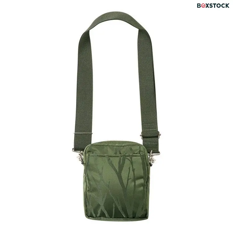 Palace x Porter-Yoshida & Co. Tanker Vertical Shoulder Bag 'Olive/Jacquard' Green Fall/Winter 2024