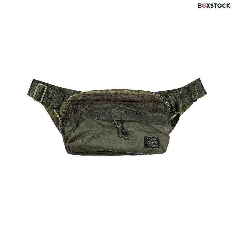 Porter-Yoshida & Co. Force Series 2Way Waist Bag 'Olive' Green