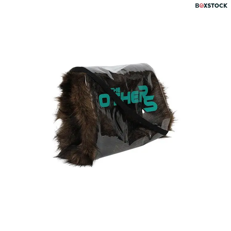 Raf Simons Printed Muff Bag 'Transparent/Aqua' Multi-Color Fall/Winter 2020