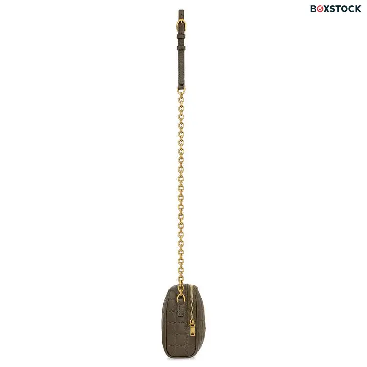 Saint Laurent Cassandre Matelassé Carré Mini Camera Bag 'Light Musk' Grey Spring/Summer 2024