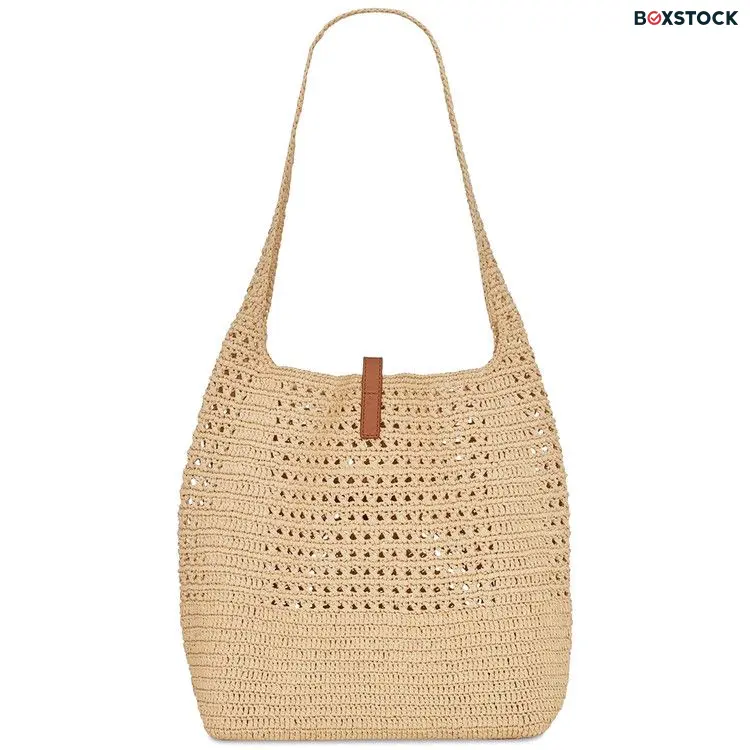 Saint Laurent Fantaisie Hobo Bag 'Natural/Brick' Tan Spring/Summer 2022