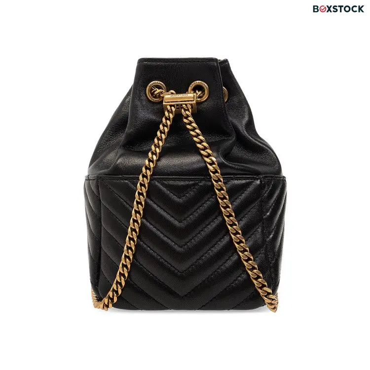 Saint Laurent Joe Nano Quilted Bucket Bag 'Black' Spring/Summer 2024