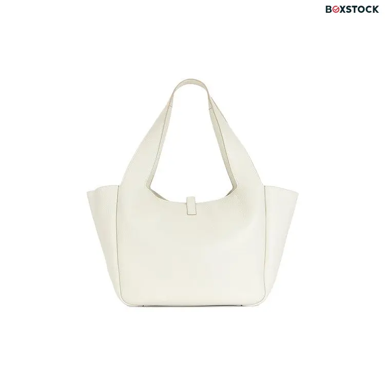 Saint Laurent Le 5 À 7 Bea 'Soft Cream/Dark Beige' White Spring/Summer 2024