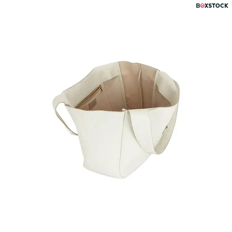 Saint Laurent Le 5 À 7 Bea 'Soft Cream/Dark Beige' White Spring/Summer 2024