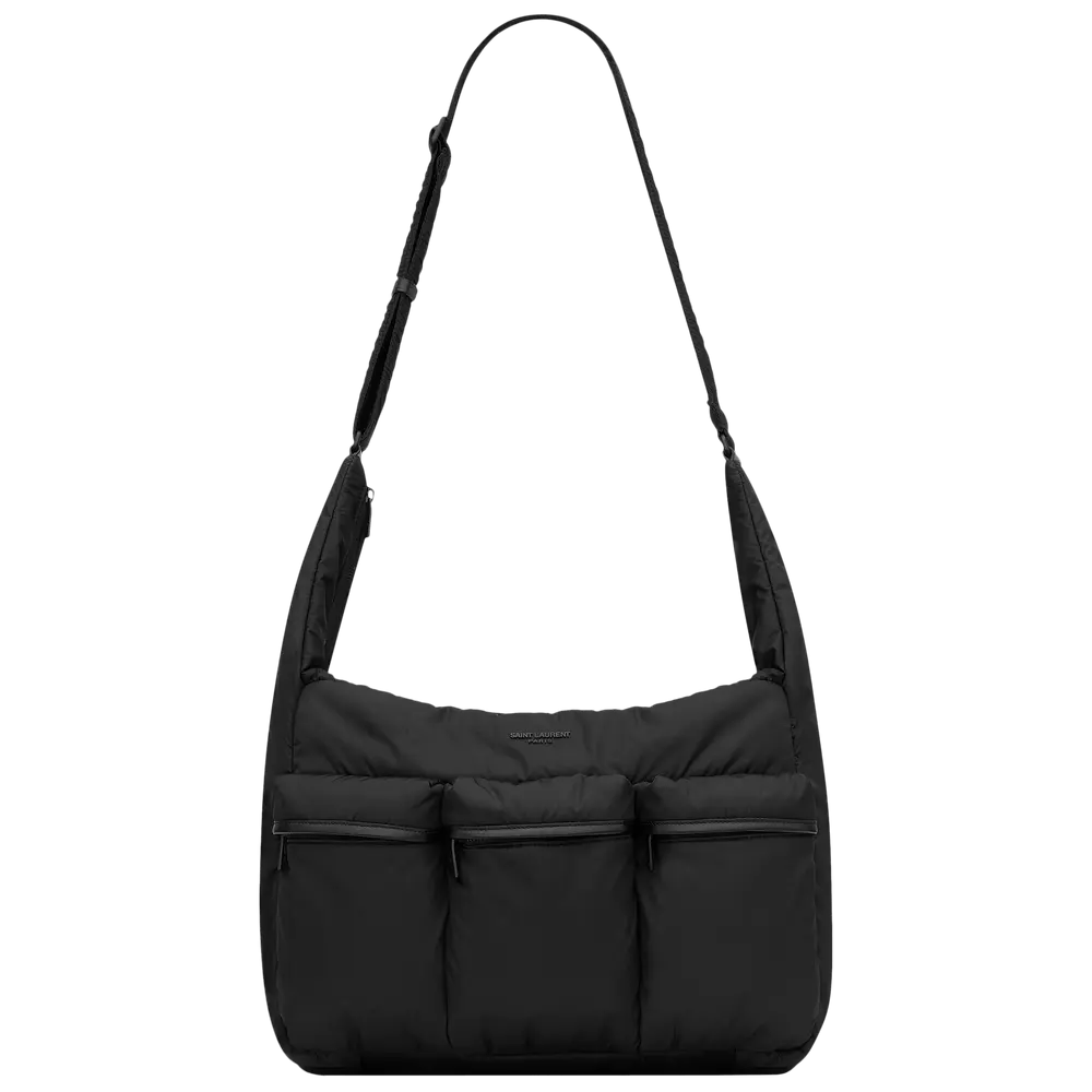 Saint Laurent Multi Pocket Puffer Bag 'Black'