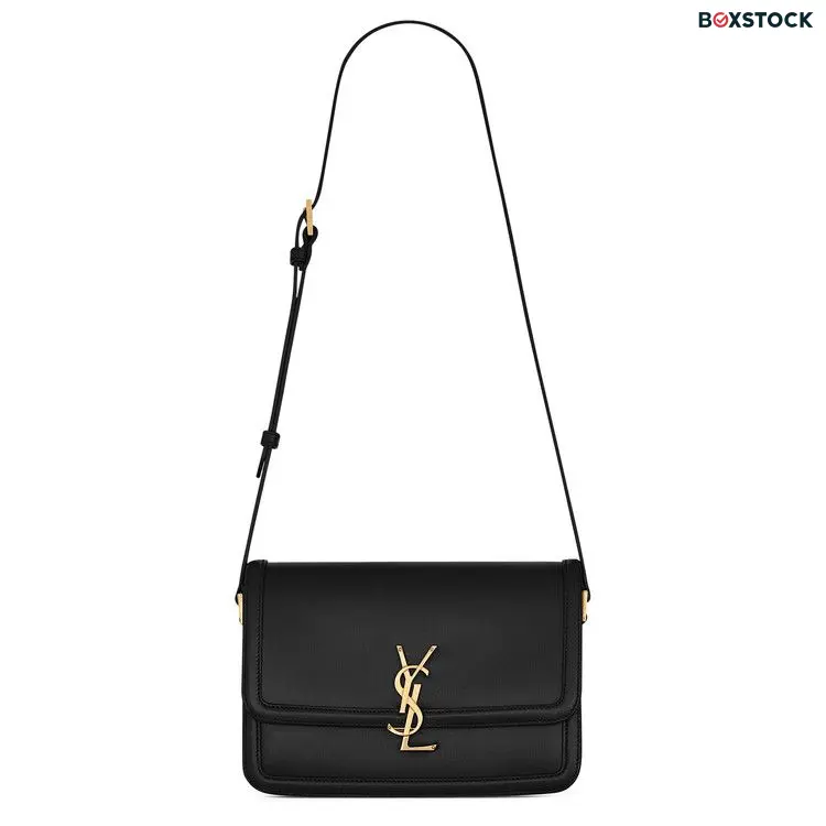 Saint Laurent Solferino Medium Satchel 'Black' Spring/Summer 2024