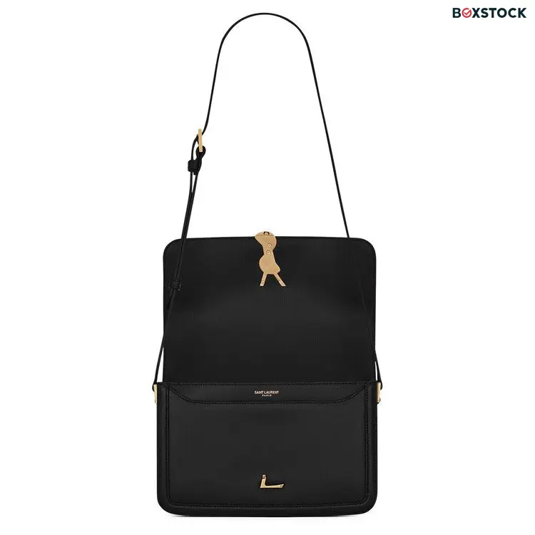 Saint Laurent Solferino Medium Satchel 'Black' Spring/Summer 2024