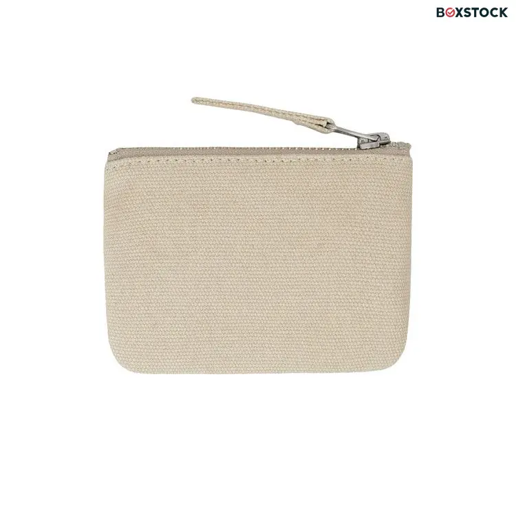 Stussy Canvas Coin Pouch 'Natural' Cream Fall/Winter 2023