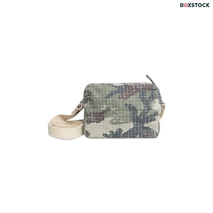 Stussy Needle Punch Side Pouch 'Camo' Multi-Color Fall/Winter 2024