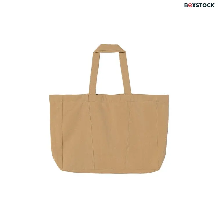 Stussy x No Vacancy Inn Oversized Canvas Tote 'Beige' Tan Fall/Winter 2020