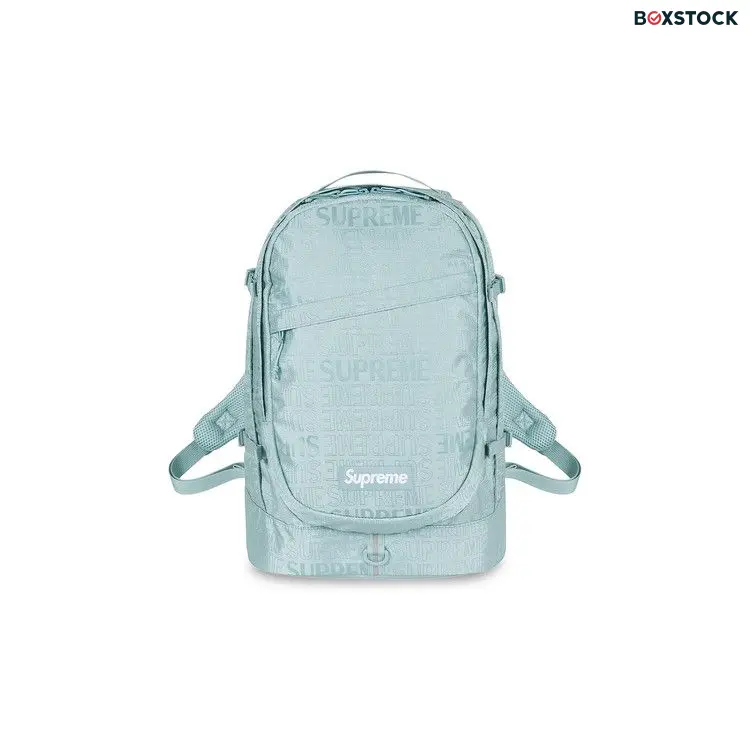Supreme Backpack 'Ice' Blue Spring/Summer 2019