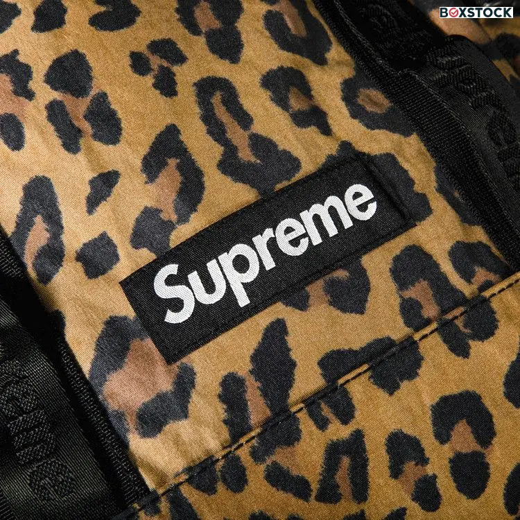 Supreme Backpack 'Leopard' Brown Fall/Winter 2020
