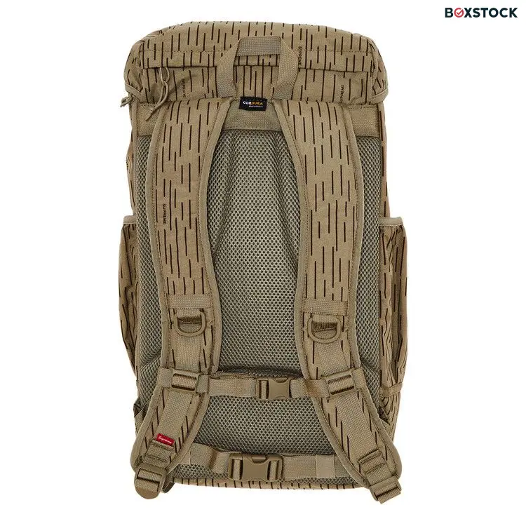 Supreme Backpack 'Tan Raindrop' Fall/Winter 2024