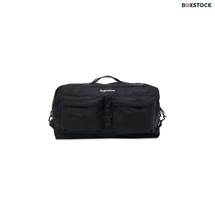 Supreme Duffle Bag 'Black' Fall/Winter 2022