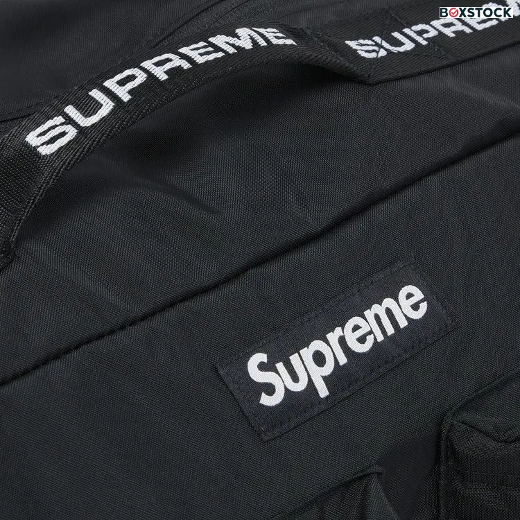 Supreme Duffle Bag 'Black' Fall/Winter 2022