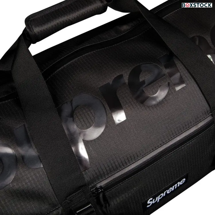 Supreme Duffle Bag 'Black' Spring/Summer 2021