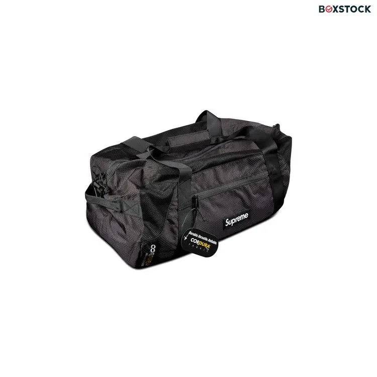 Supreme Duffle Bag 'Black' Spring/Summer 2022