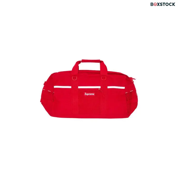 Supreme Duffle Bag 'Red' Fall/Winter 2024