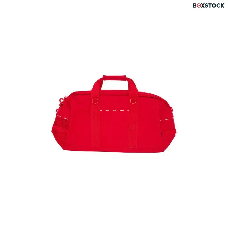 Supreme Duffle Bag 'Red' Fall/Winter 2024