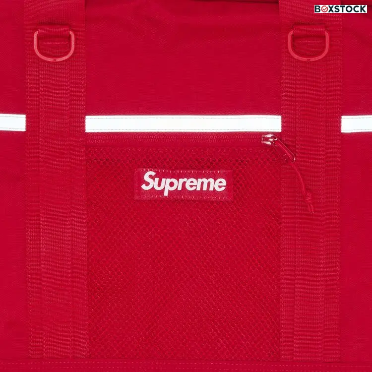Supreme Duffle Bag 'Red' Fall/Winter 2024