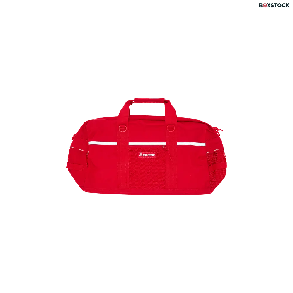 Supreme Duffle Bag 'Red' Fall/Winter 2024