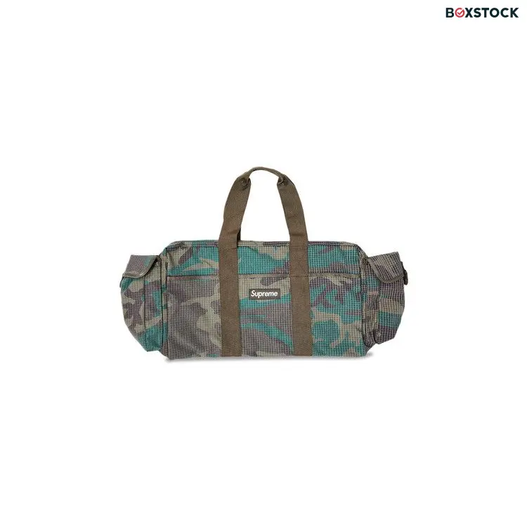 Supreme Duffle Bag 'Woodland Camo' Multi-Color Spring/Summer 2024