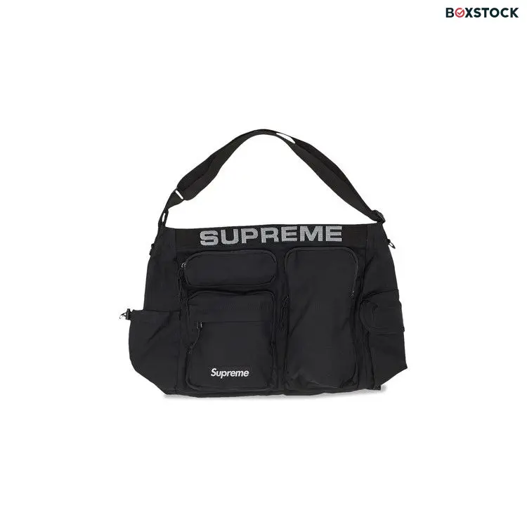 Supreme Field Messenger Bag 'Black' Spring/Summer 2023