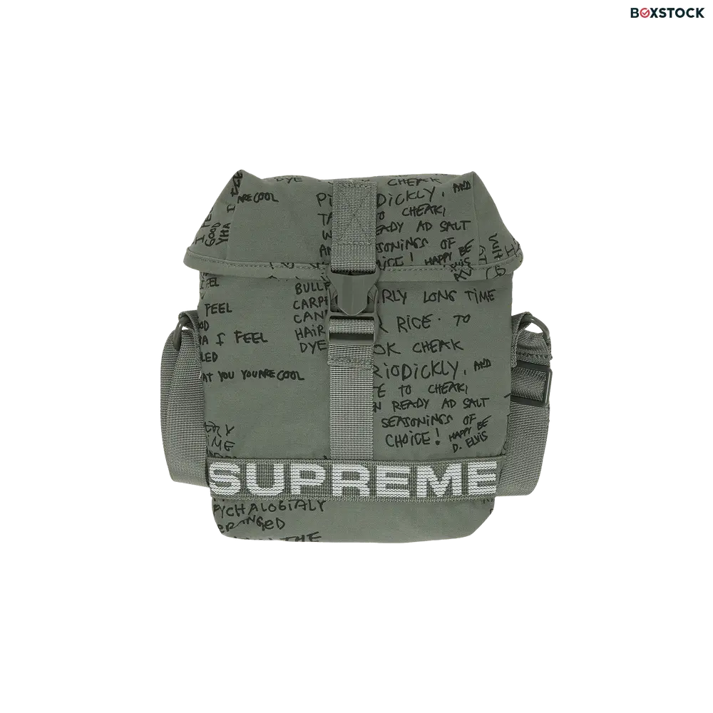 Supreme Field Side Bag 'Olive Gonz' Green Spring/Summer 2023