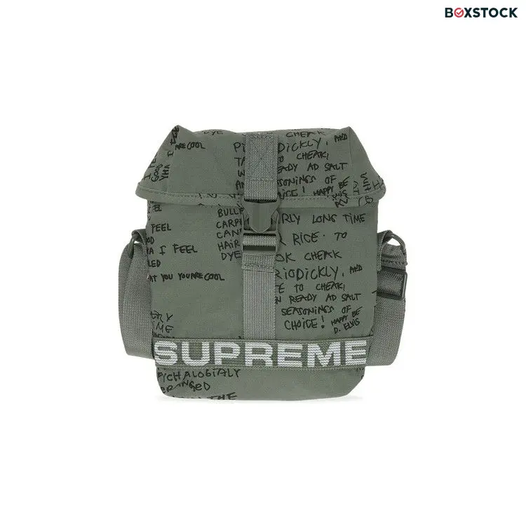 Supreme Field Side Bag 'Olive Gonz' Green Spring/Summer 2023