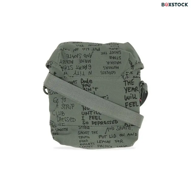 Supreme Field Side Bag 'Olive Gonz' Green Spring/Summer 2023