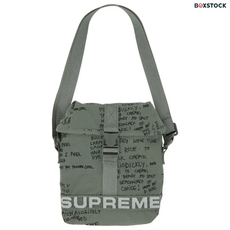Supreme Field Side Bag 'Olive Gonz' Green Spring/Summer 2023